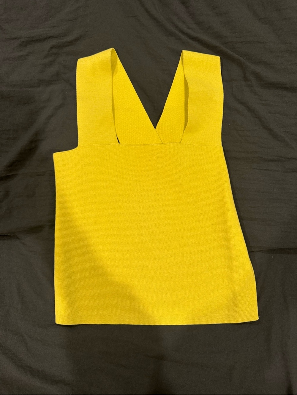 House of Harlow 1960 Yellow V-Neck Tank